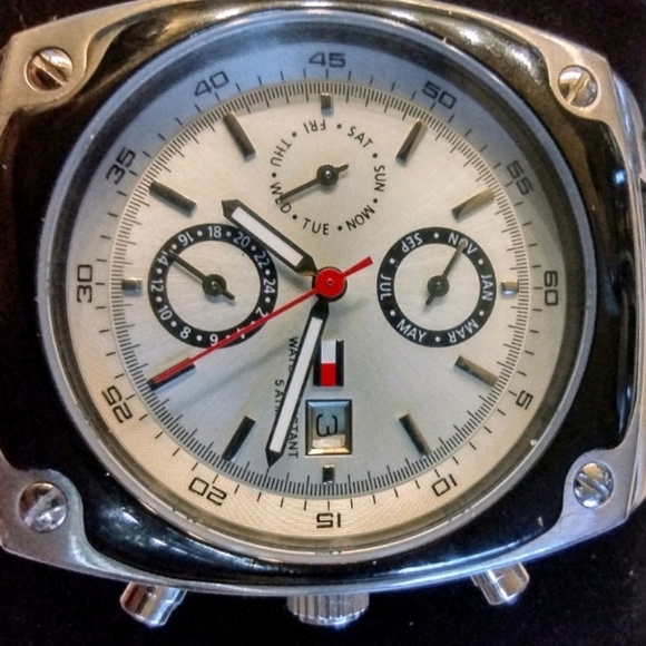 Men's Tommy Hilfiger chronograph stop watch as new - Picture 5 of 8